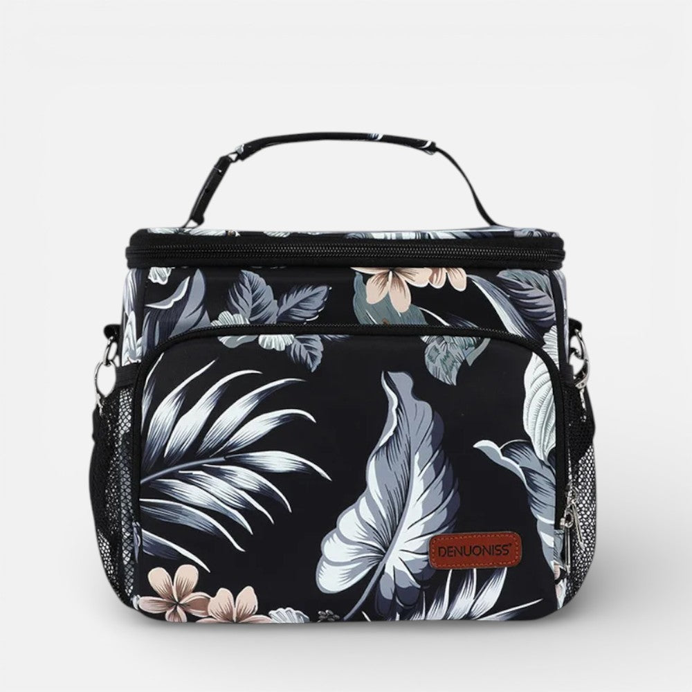 Glacière souple motif fleury