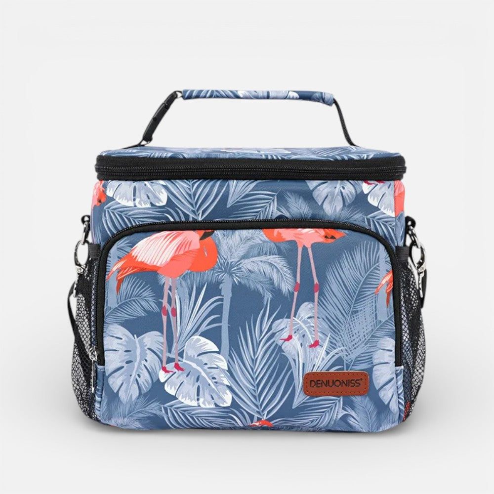 Glacière souple motif fleury