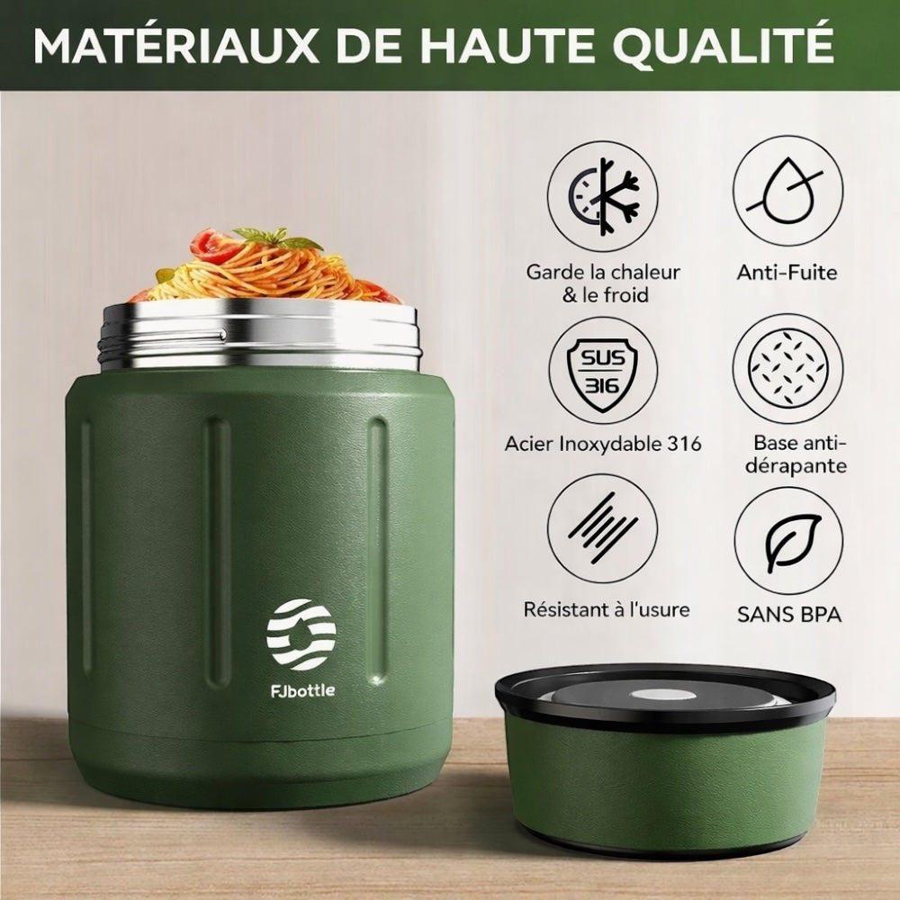 Lunch Box Isotherme Noire