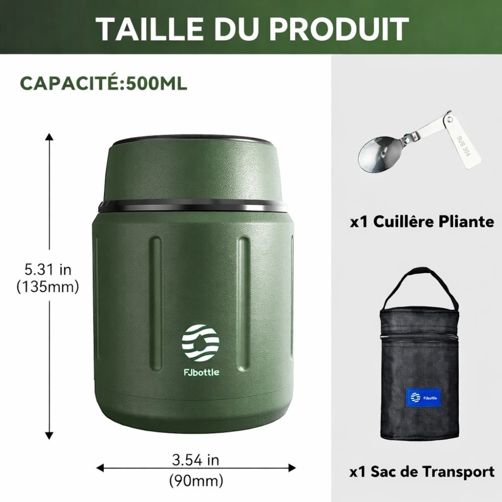 Lunch Box Isotherme Noire