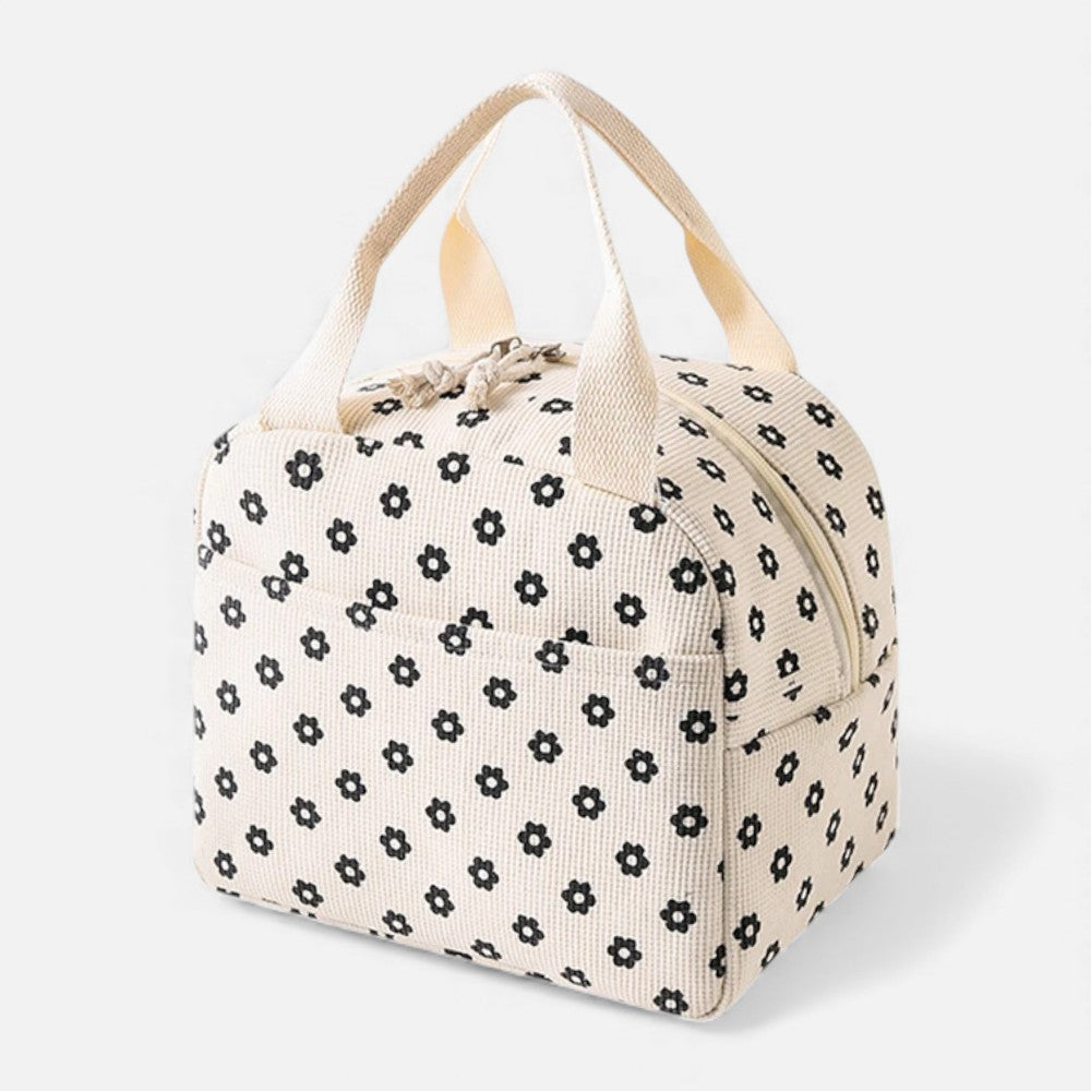 Sac Repas Isotherme Motif Fleury