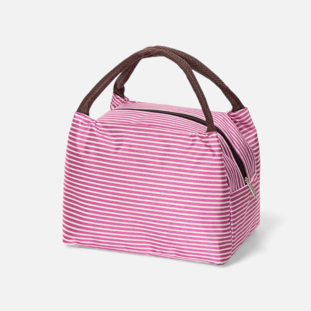 Sac isotherme à rayure