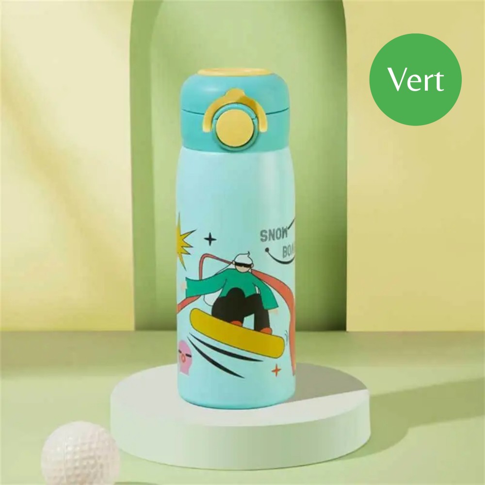 Gourde isotherme enfant - Snow Board