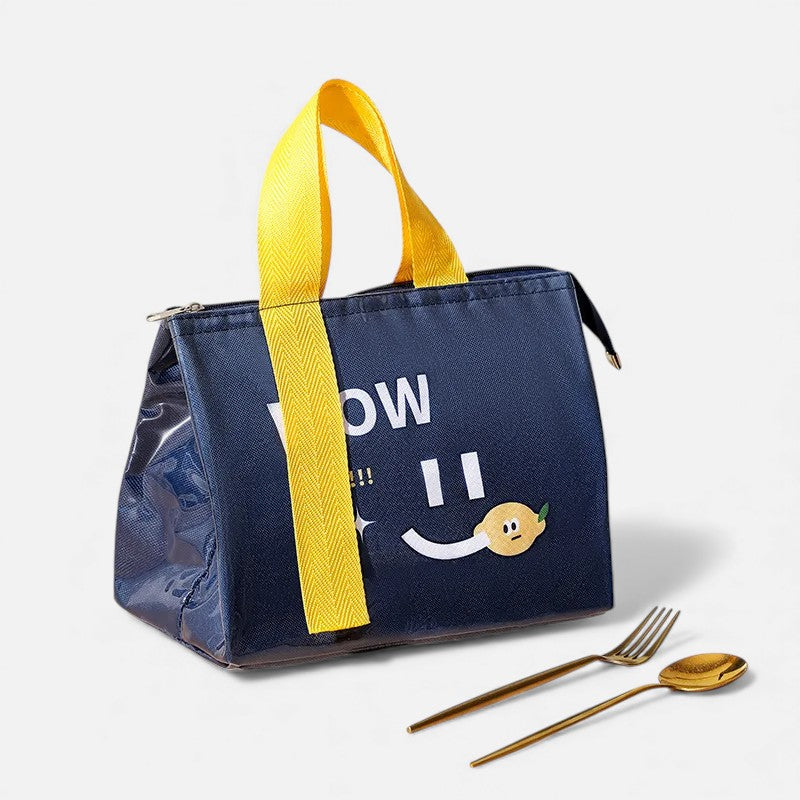 Sac isotherme motif végétal