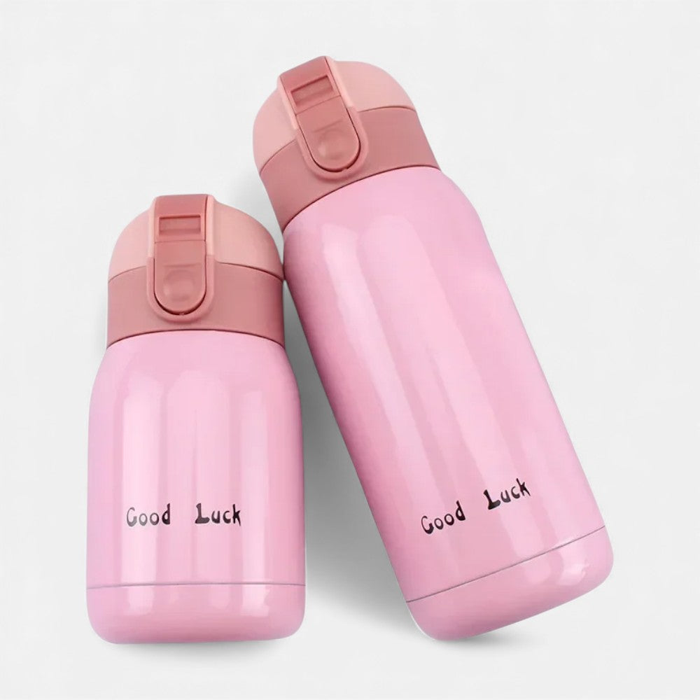 Mini Gourde Isotherme Rose - 200ml/360ml