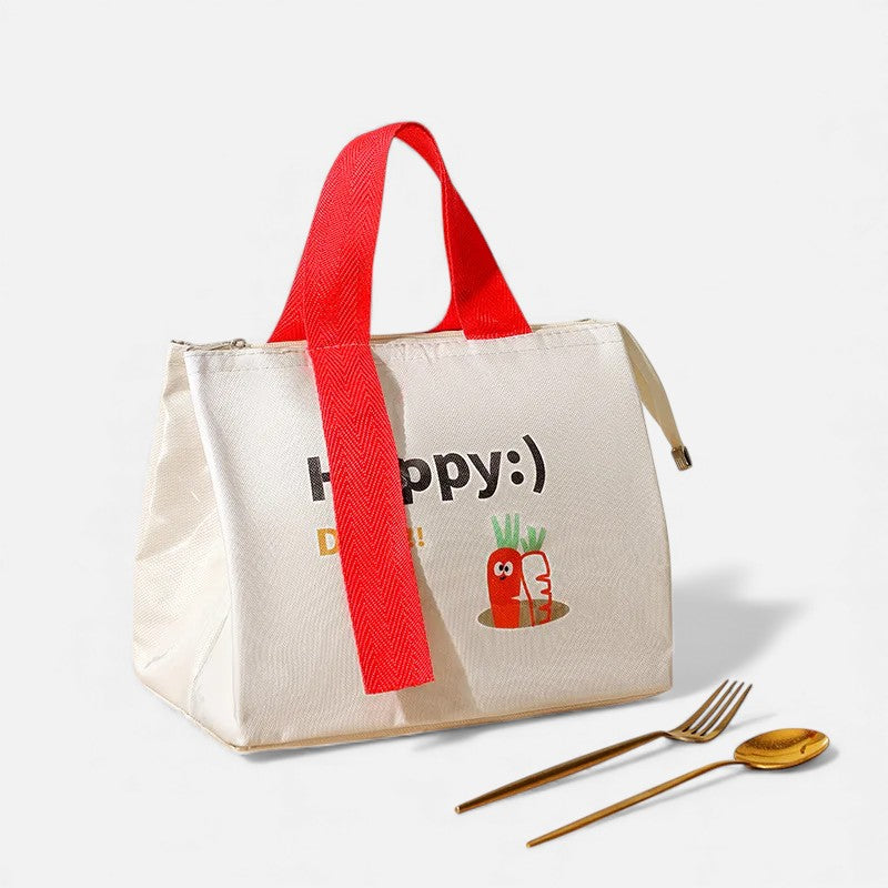 Sac isotherme motif végétal