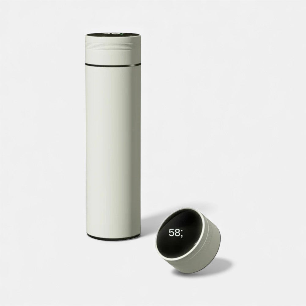 Bouteille Isotherme Intelligente Blanche