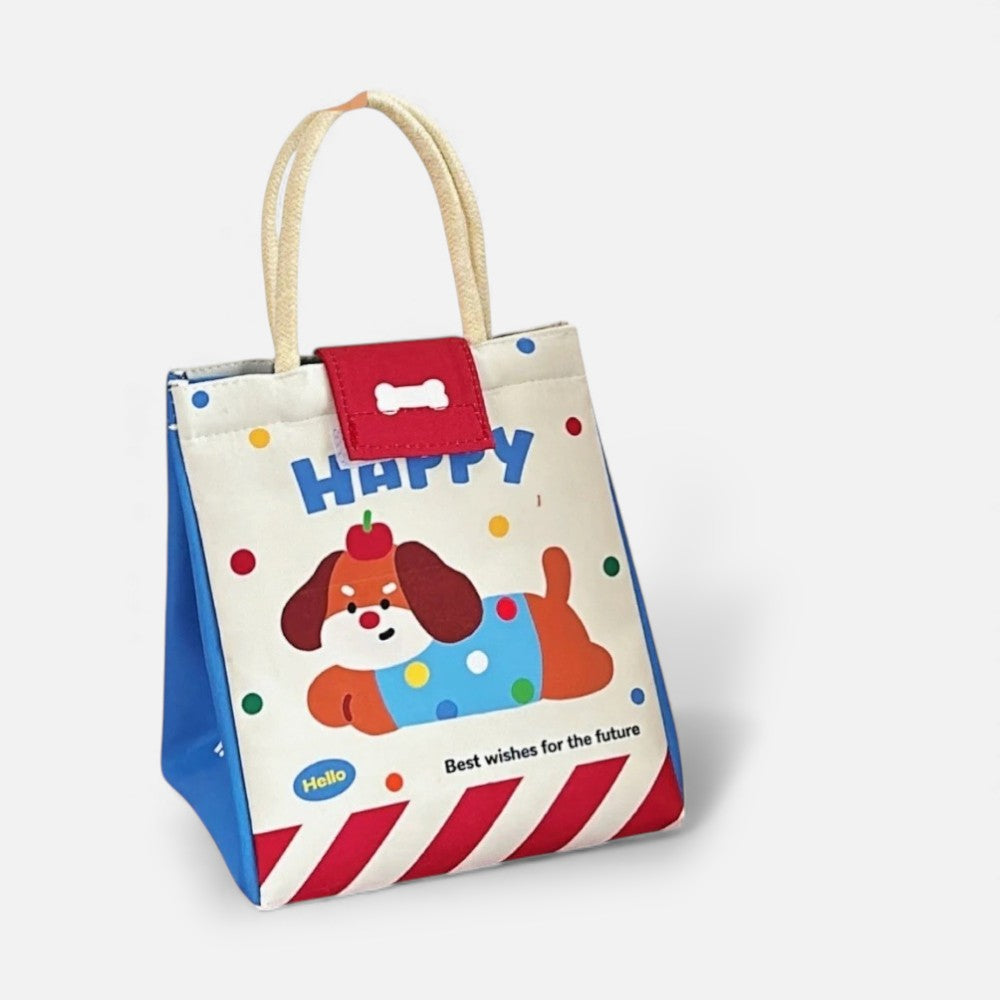 Sac Isotherme Enfant Blue Chien à scratch