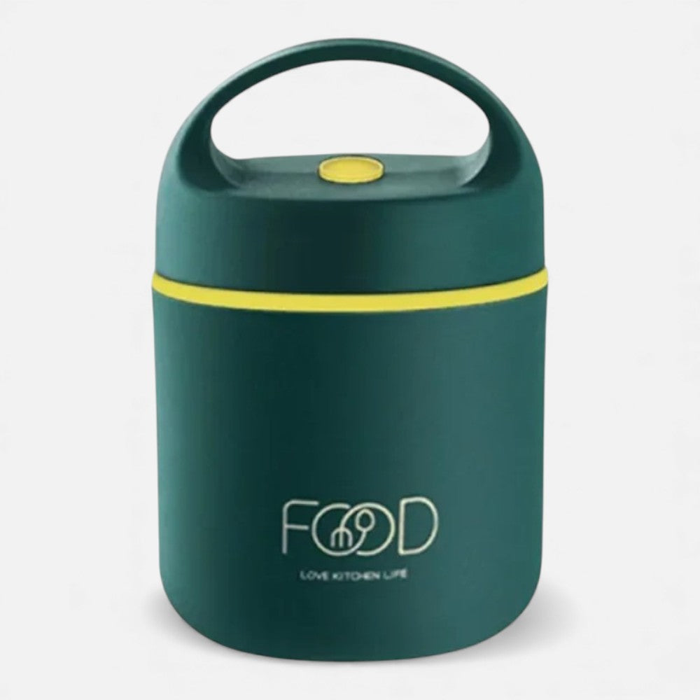 Lunch Box Isotherme Soupe Enfant Vert