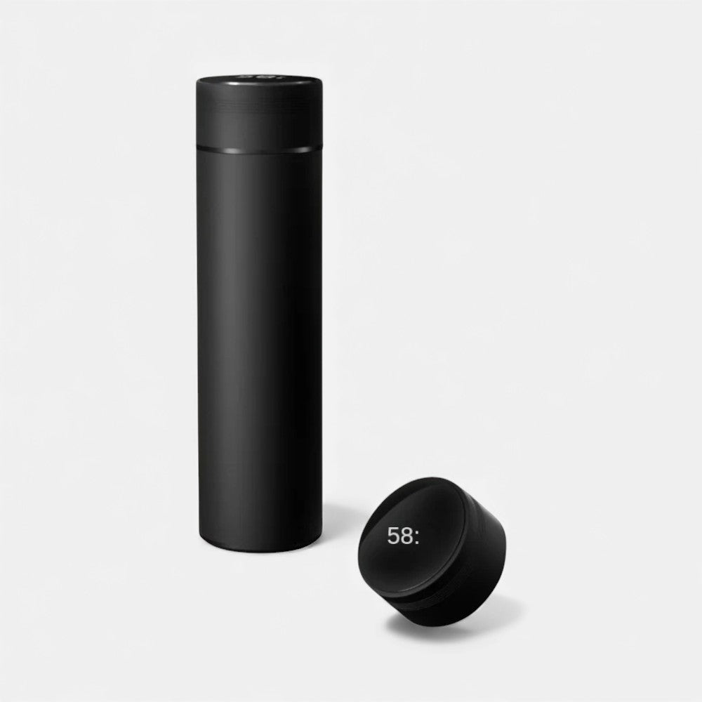 Bouteille Isotherme Intelligente Noire