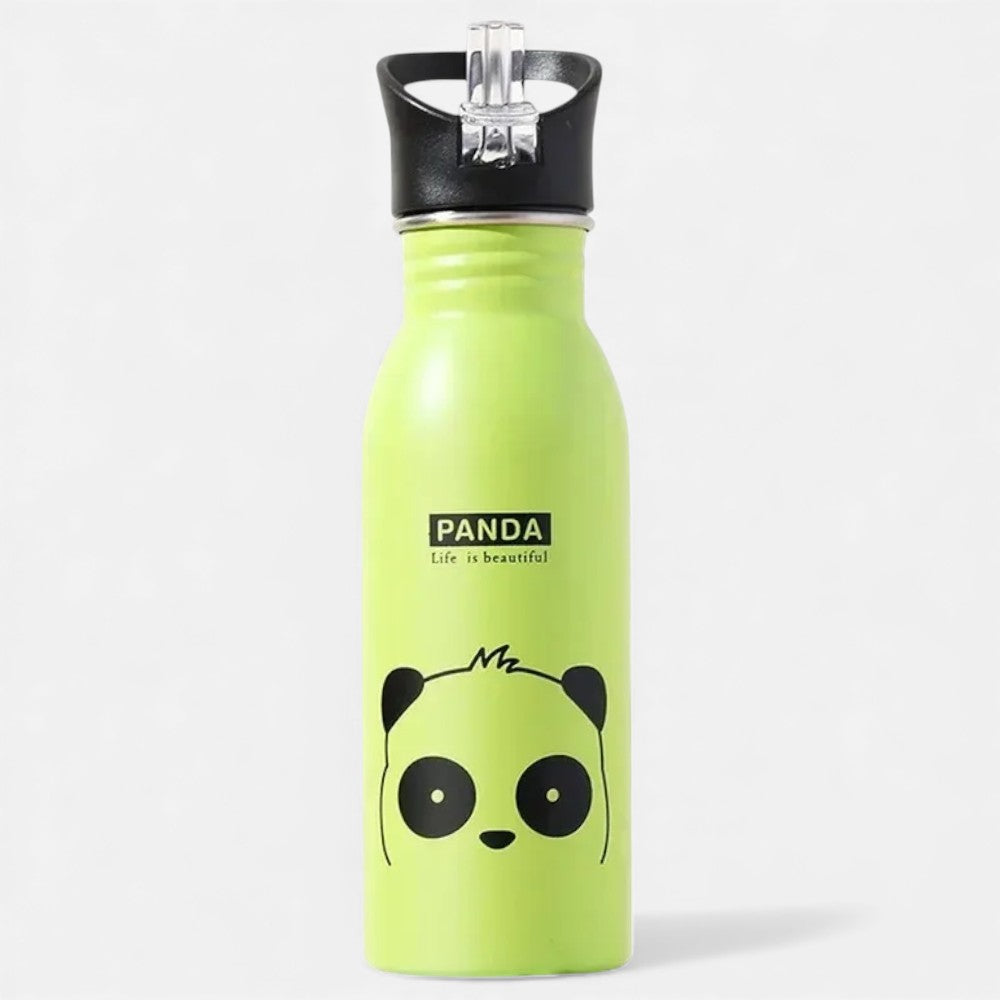 Gourde Isotherme Enfant - Vert Panda