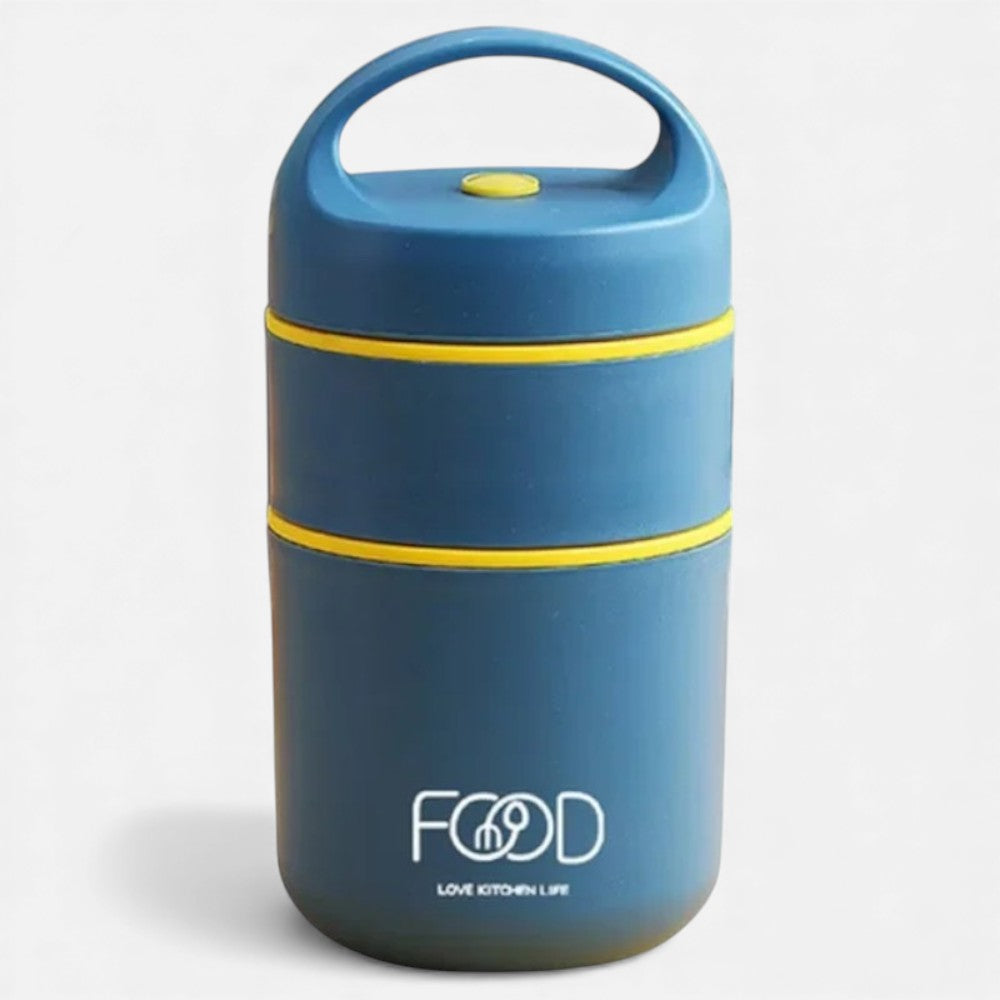 Lunch Box Isotherme Soupe Enfant Bleu