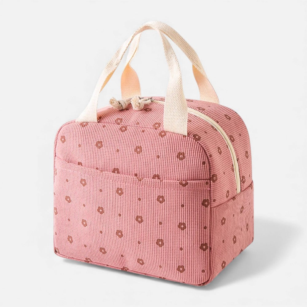 Sac Repas Isotherme Motif Fleury