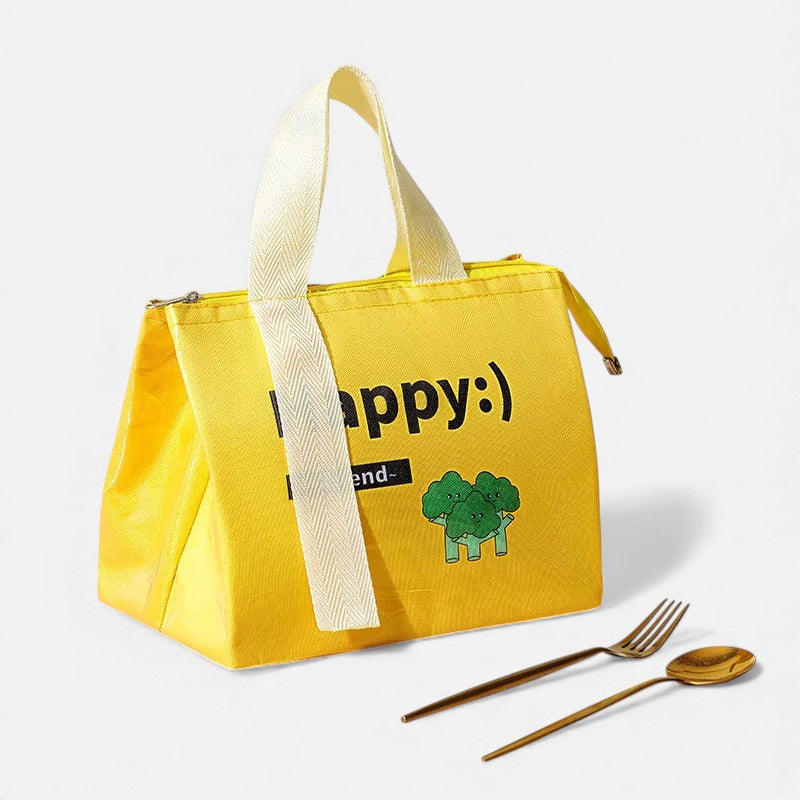 Sac isotherme motif végétal