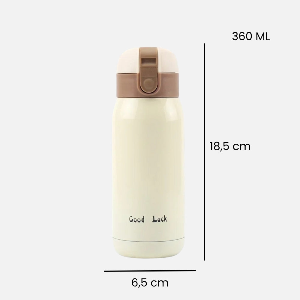 Mini Gourde Isotherme Beige - 200ml/360ml
