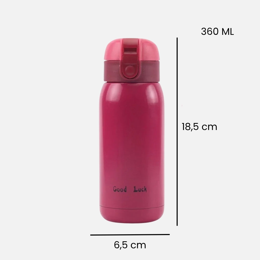 Mini Gourde Isotherme Rouge - 200ml/360ml