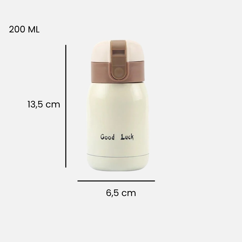 Mini Gourde Isotherme Beige - 200ml/360ml