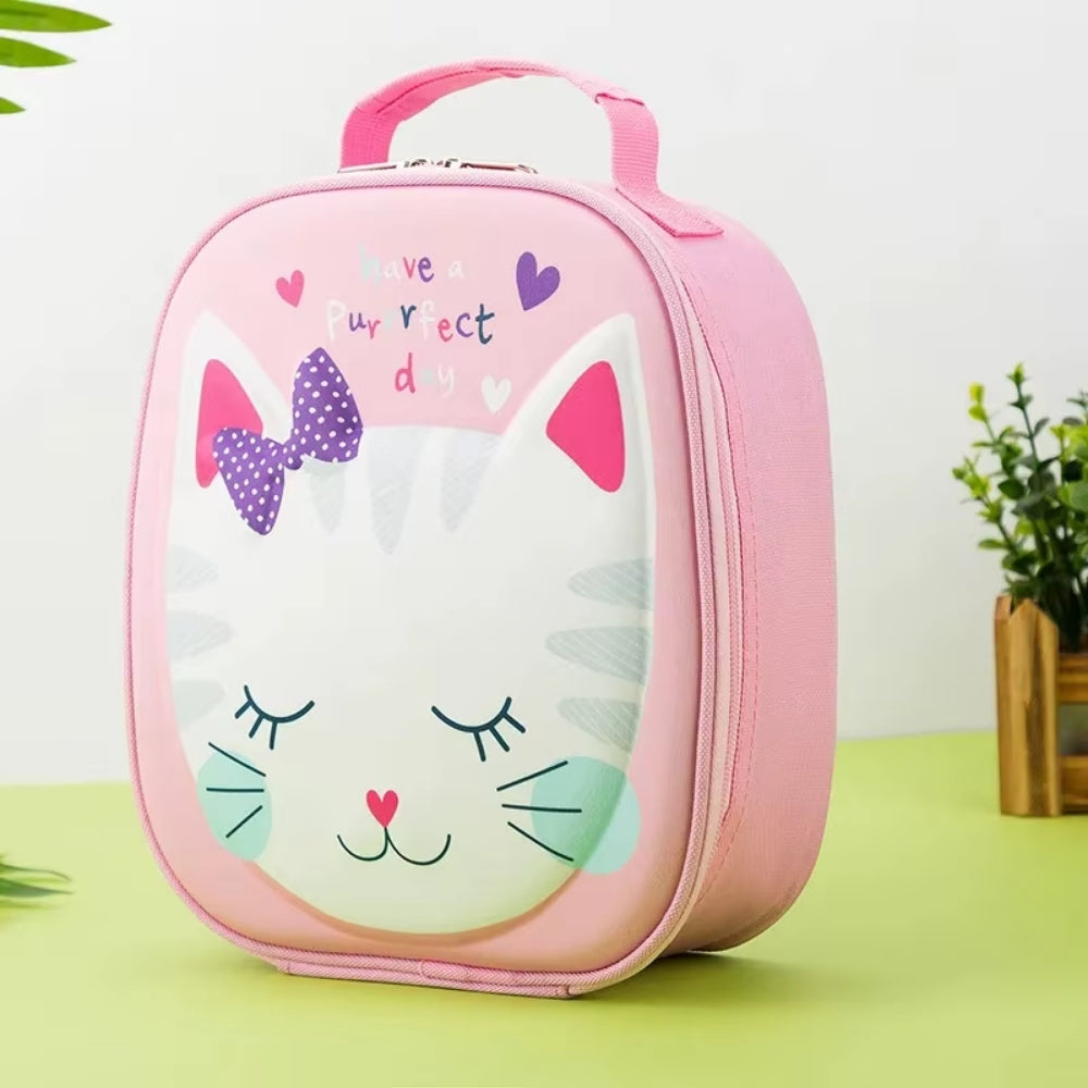 Sac Isotherme pour enfant Rose Chat