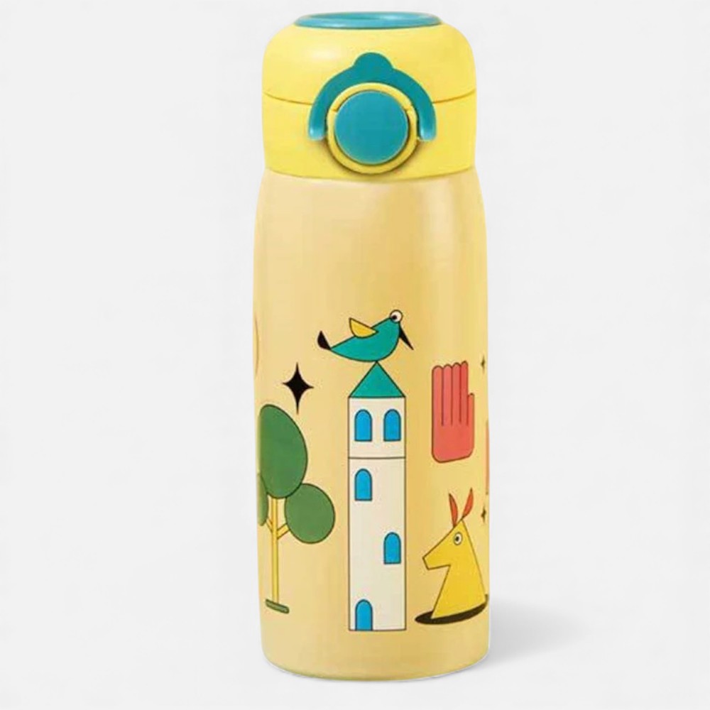 Gourde isotherme enfant - Jaune