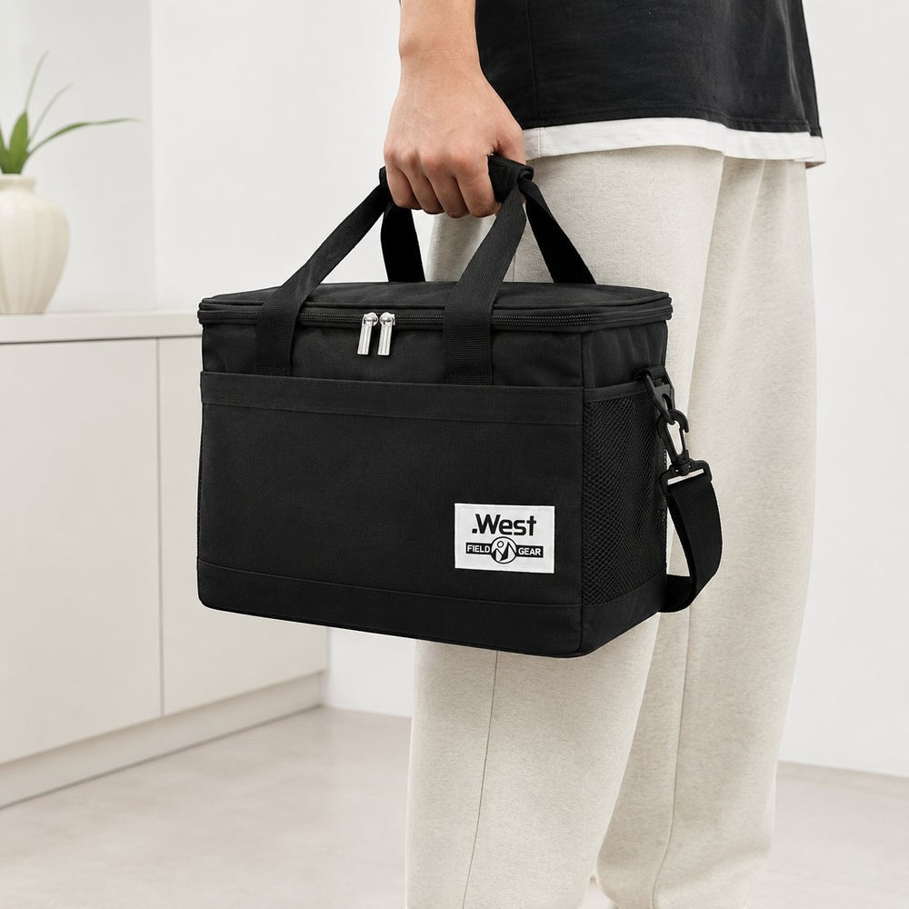 Sac Isotherme Pour Bouteilles Noir