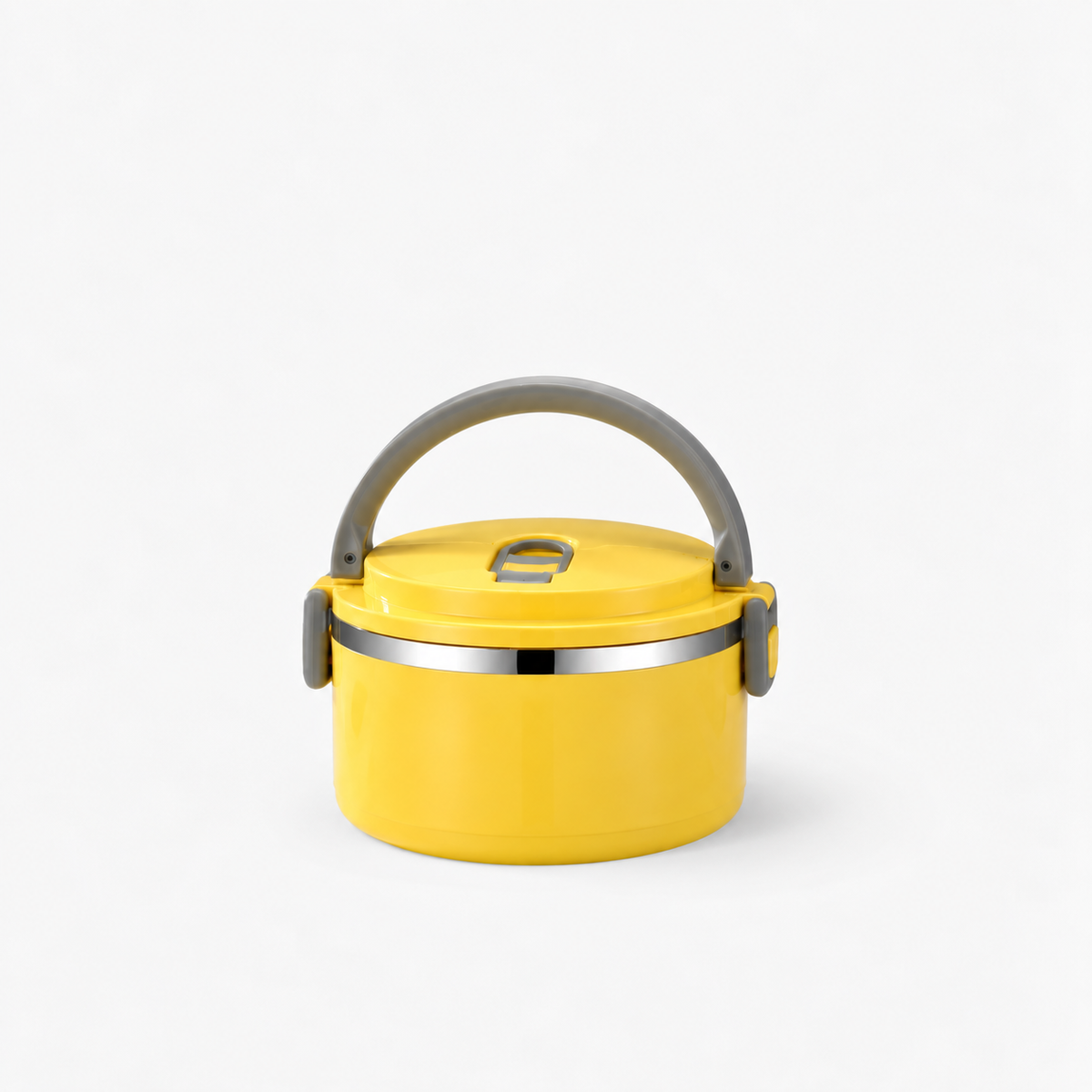 Lunch box grande capacité jaune 1 étage