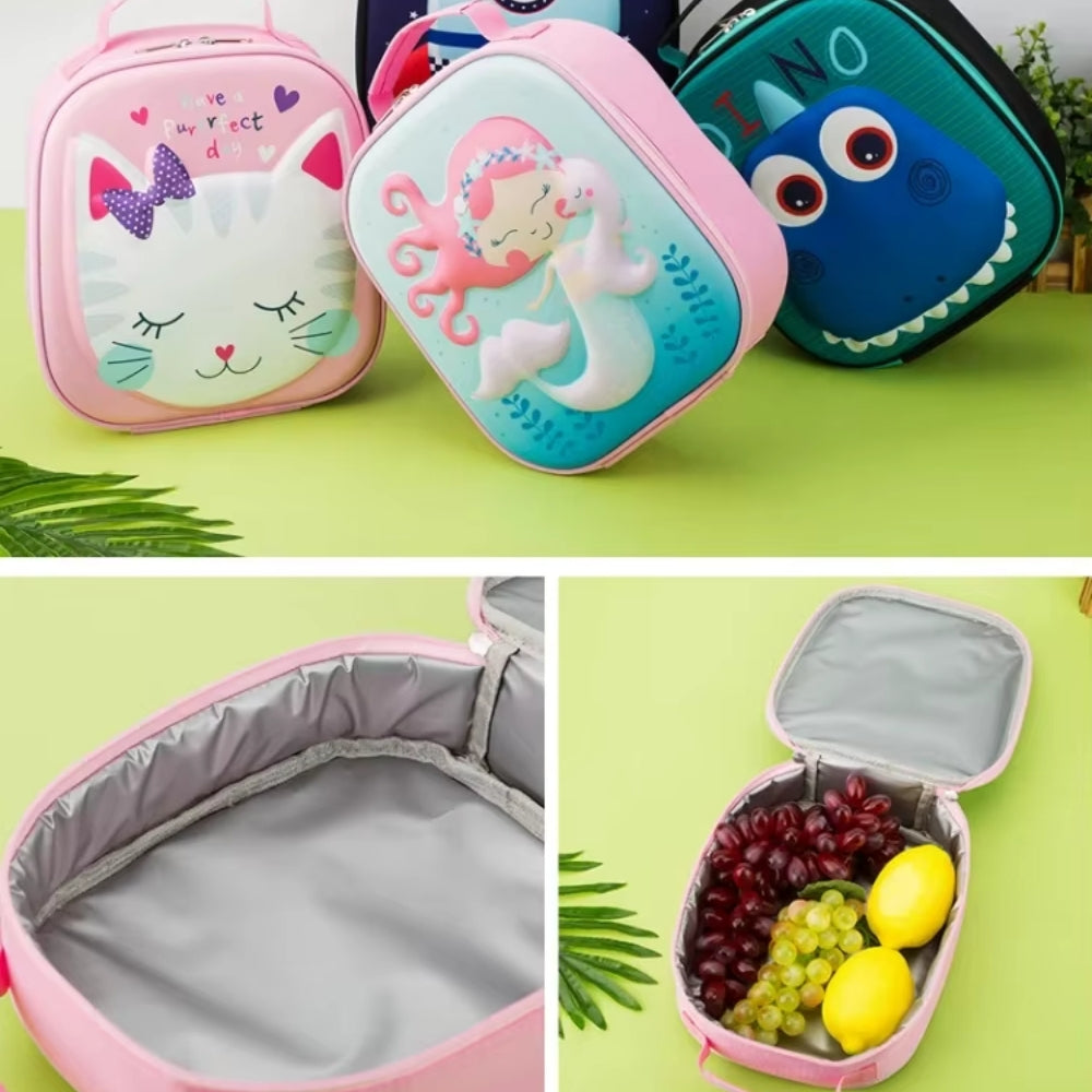 Sac Isotherme pour enfant Bleu Dino