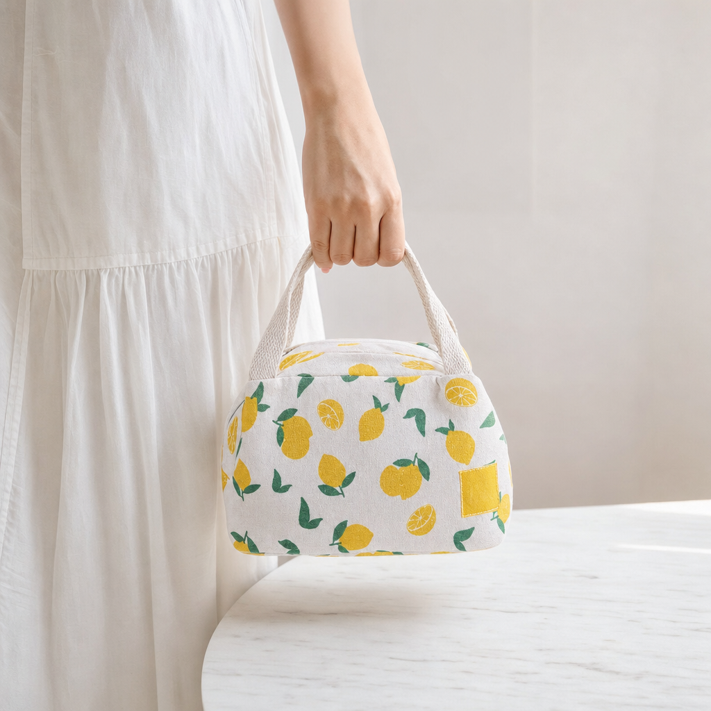 Sac Isotherme Repas - Fruits Citron