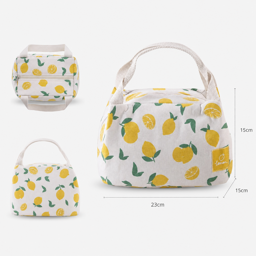 Sac Isotherme Repas - Fruits Citron